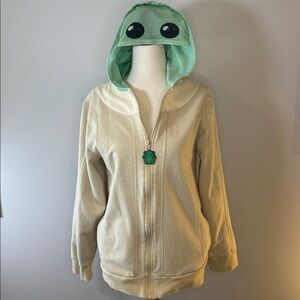 Star Wars Hoodie Size kids XL baby yoda